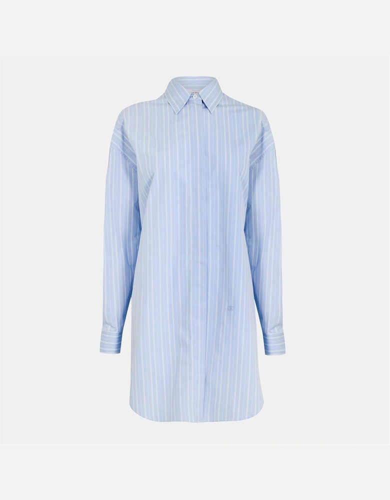 Off Poplin Zip Shirt