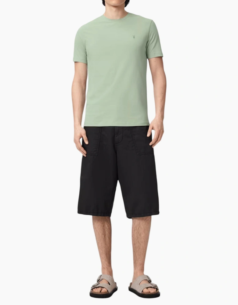 AllSaints Mens T Shirts Lycra Stretch Cotton Crew Neck Short Sleeve Summer Tee