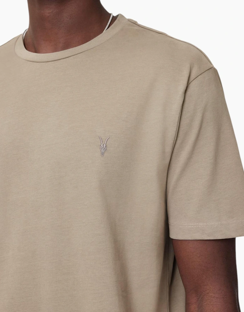 AllSaints Mens T Shirts Lycra Stretch Cotton Crew Neck Short Sleeve Summer Tee
