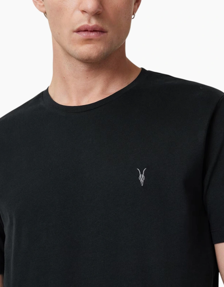 AllSaints Mens T Shirts Lycra Stretch Cotton Crew Neck Short Sleeve Summer Tee
