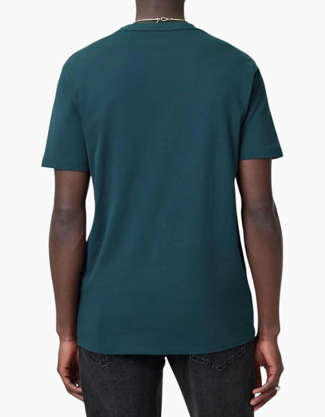 AllSaints Mens T Shirts Lycra Stretch Cotton Crew Neck Short Sleeve Summer Tee