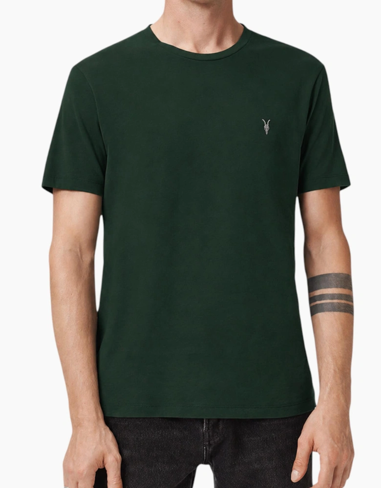 AllSaints Mens T Shirts Lycra Stretch Cotton Crew Neck Short Sleeve Summer Tee