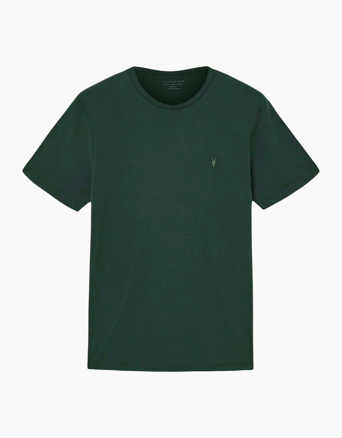 AllSaints Mens T Shirts Lycra Stretch Cotton Crew Neck Short Sleeve Summer Tee