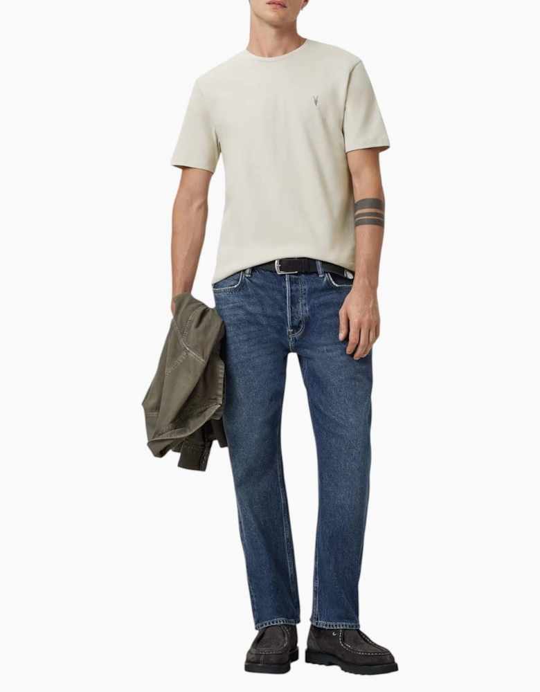 AllSaints Mens T Shirts Lycra Stretch Cotton Crew Neck Short Sleeve Summer Tee