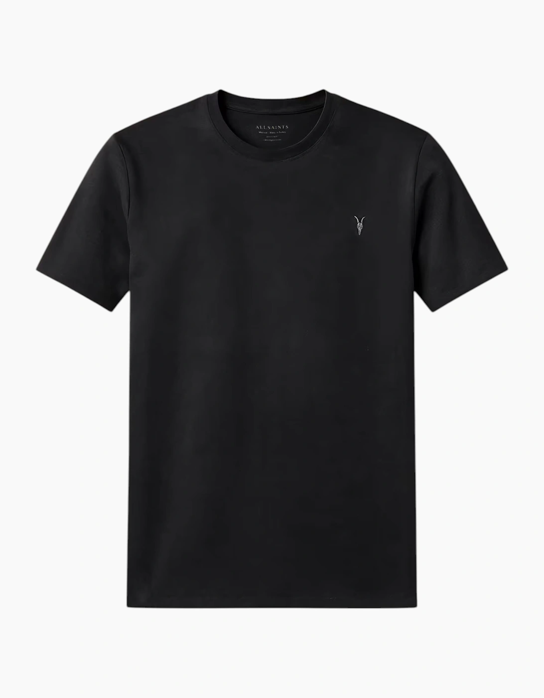 AllSaints Mens T Shirts Lycra Stretch Cotton Crew Neck Short Sleeve Summer Tee