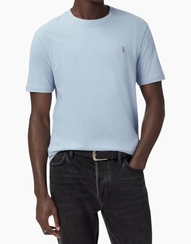 AllSaints Mens T Shirts Lycra Stretch Cotton Crew Neck Short Sleeve Summer Tee