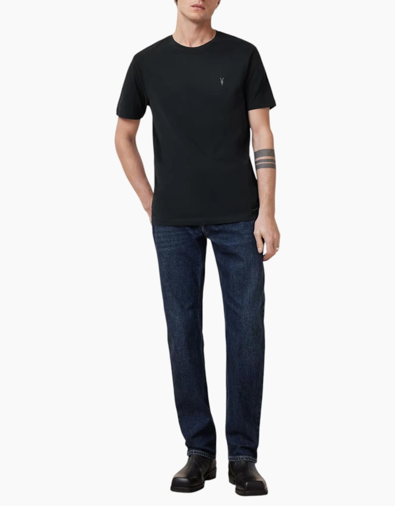 AllSaints Mens T Shirts Lycra Stretch Cotton Crew Neck Short Sleeve Summer Tee