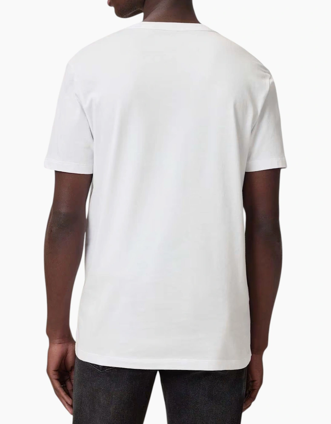 AllSaints Mens T Shirts Lycra Stretch Cotton Crew Neck Short Sleeve Summer Tee