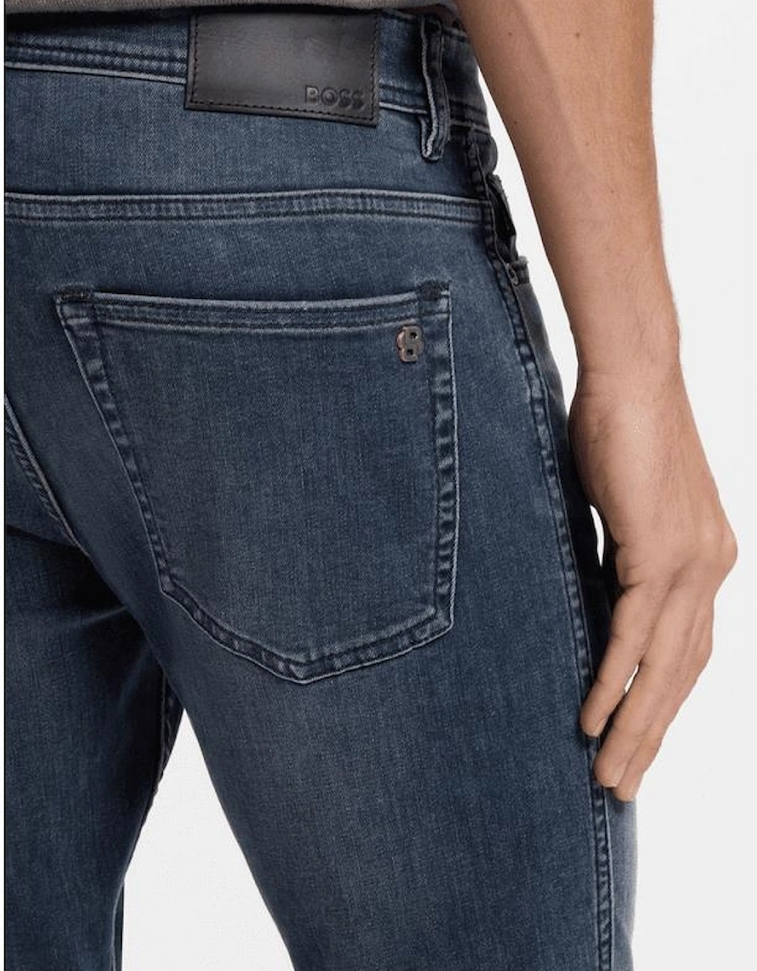 Delaware BO Lightweight Slim Fit Blue-Black Denim Jeans