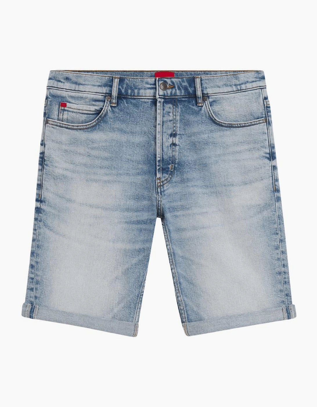 HUGO 634/S Blue Denim Shorts, 4 of 3