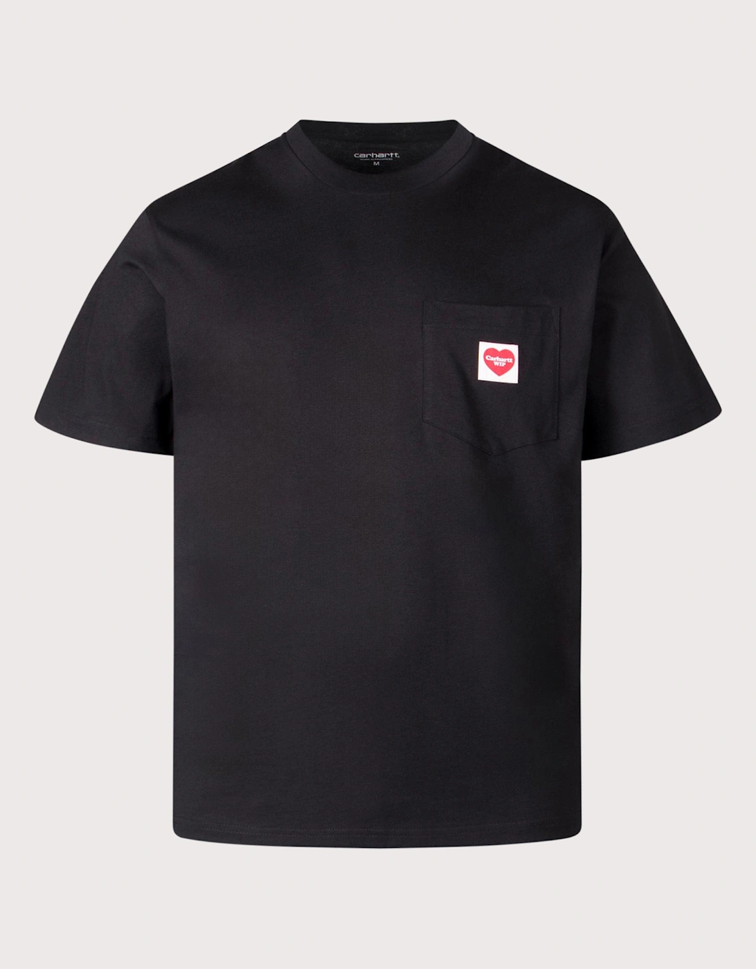 Loose Fit Pocket Heart T-Shirt, 4 of 3
