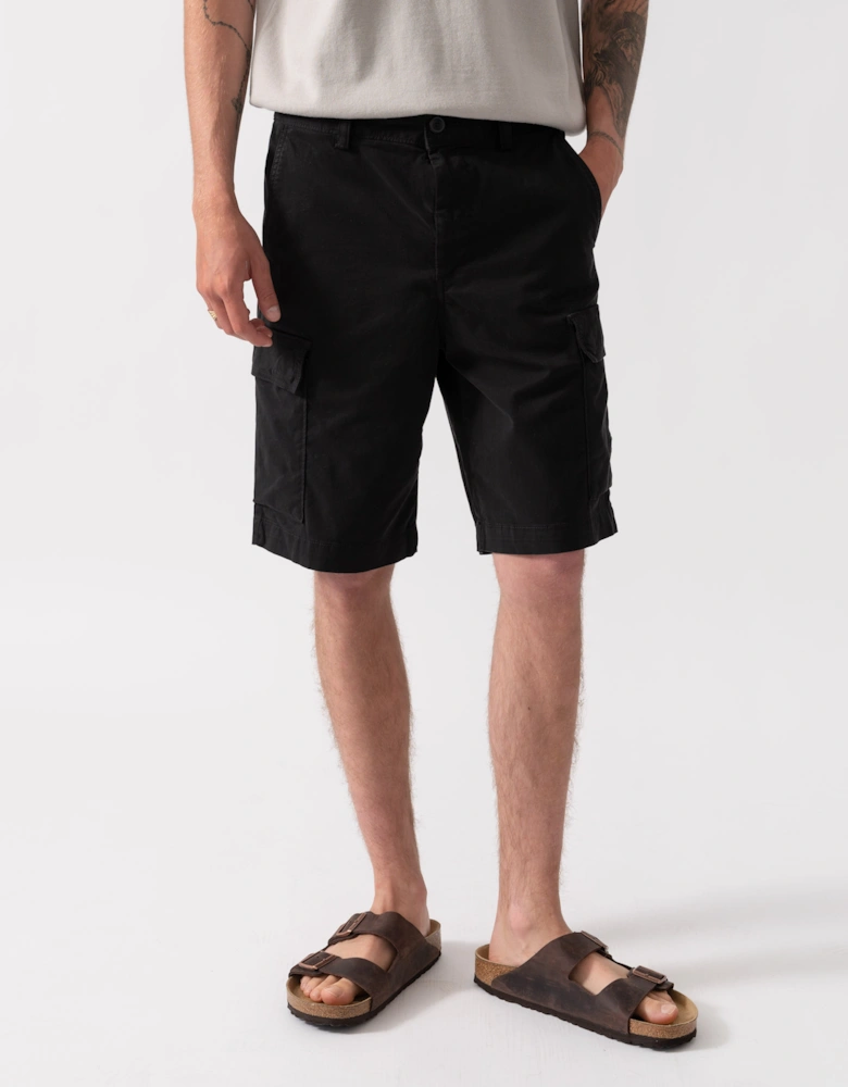 BOSS Orange Sisla Mens Cargo Shorts - Black 001
