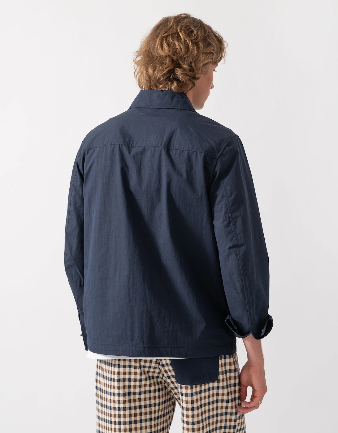 Belstaff Cargo Mens Overshirt - Dark Ink