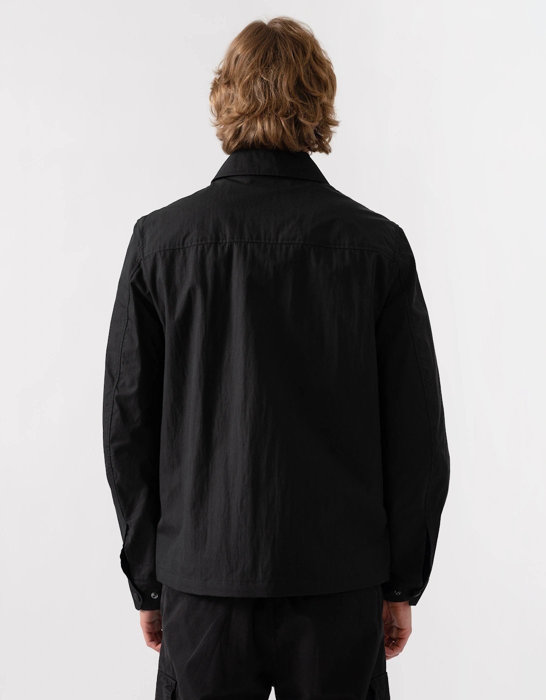 Belstaff Cargo Mens Overshirt - Black