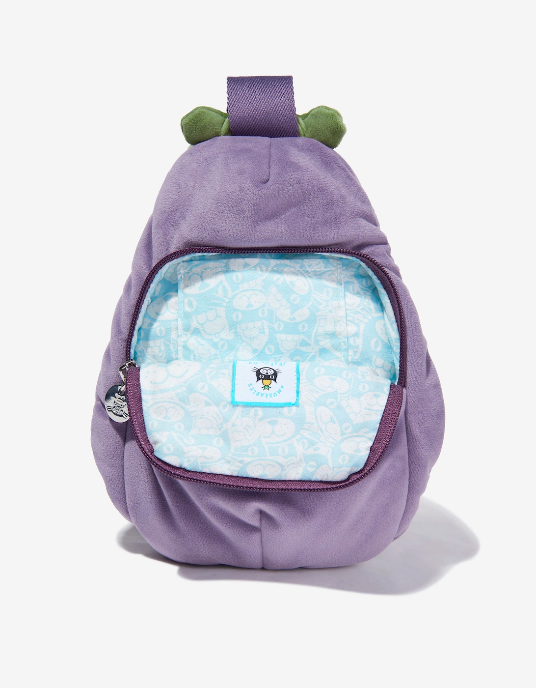 Jellycat Amuseables Aubergine Belt Bag in Purple (27cm)
