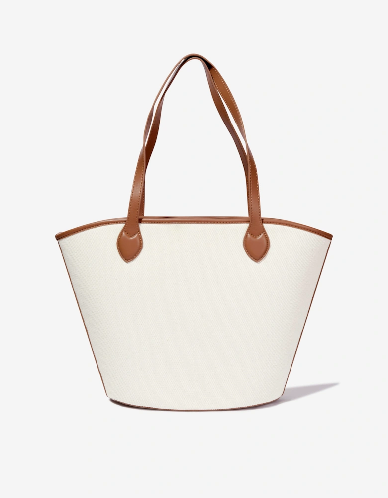 Covent Tote Bag in Ivory (39.5cm)
