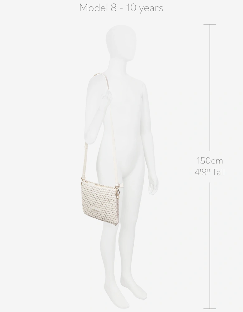 Valentino Shantel Crossbody Bag in Beige (31.9cm)