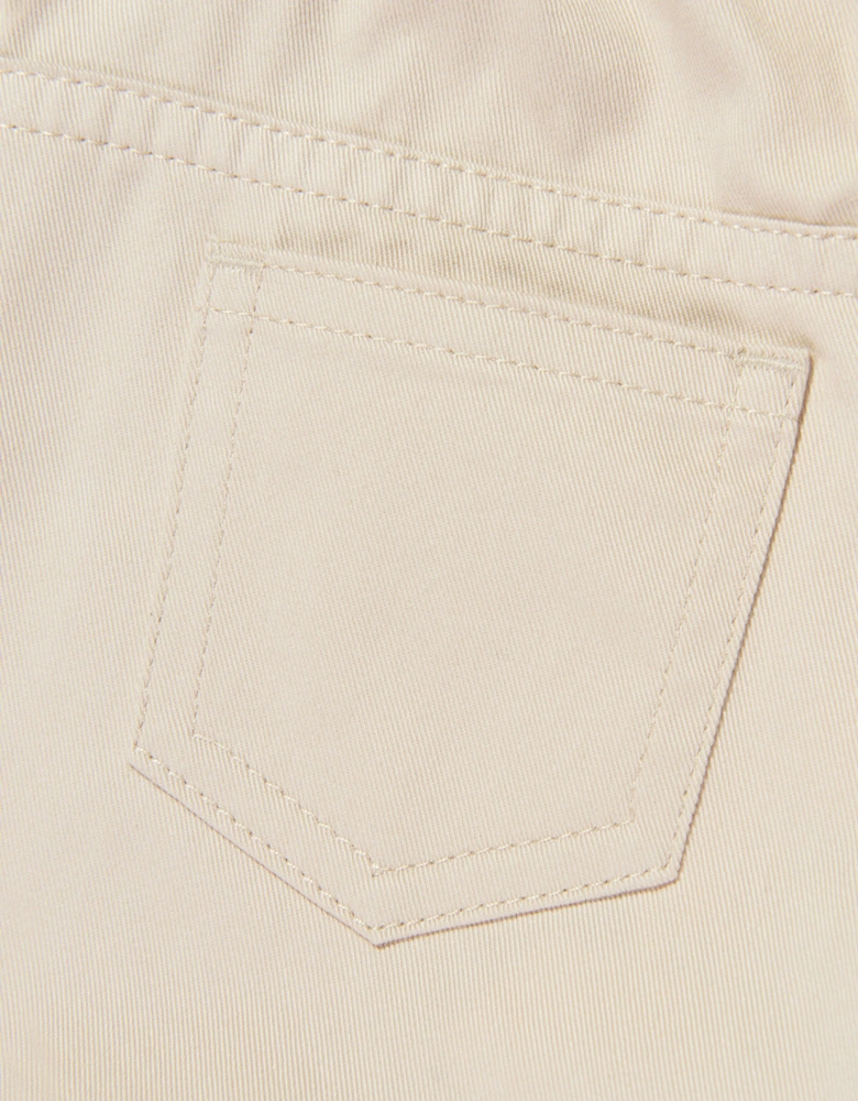 Fendi Baby Boys FF Pocket Trousers in Beige