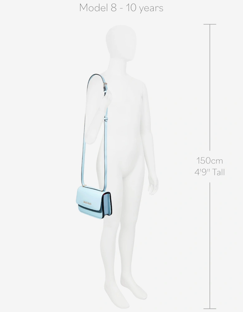 Flap Re Crossbody Bag in Blue (37.9cm)