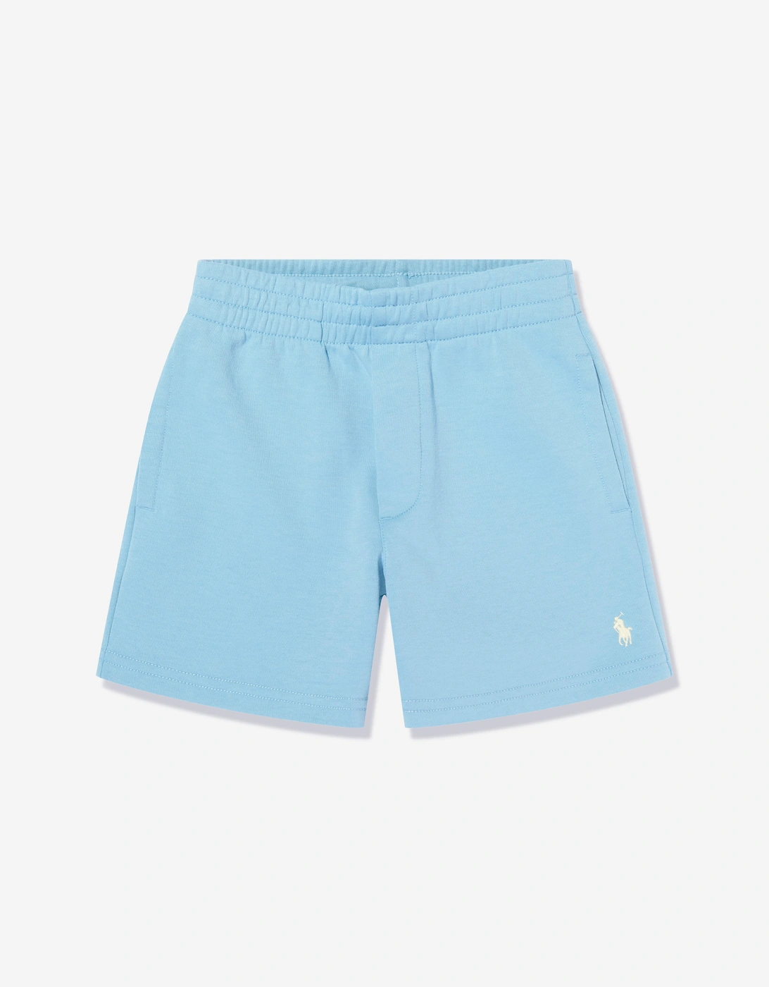 Ralph Lauren Boys Double Knit Tech Shorts in Blue, 5 of 4