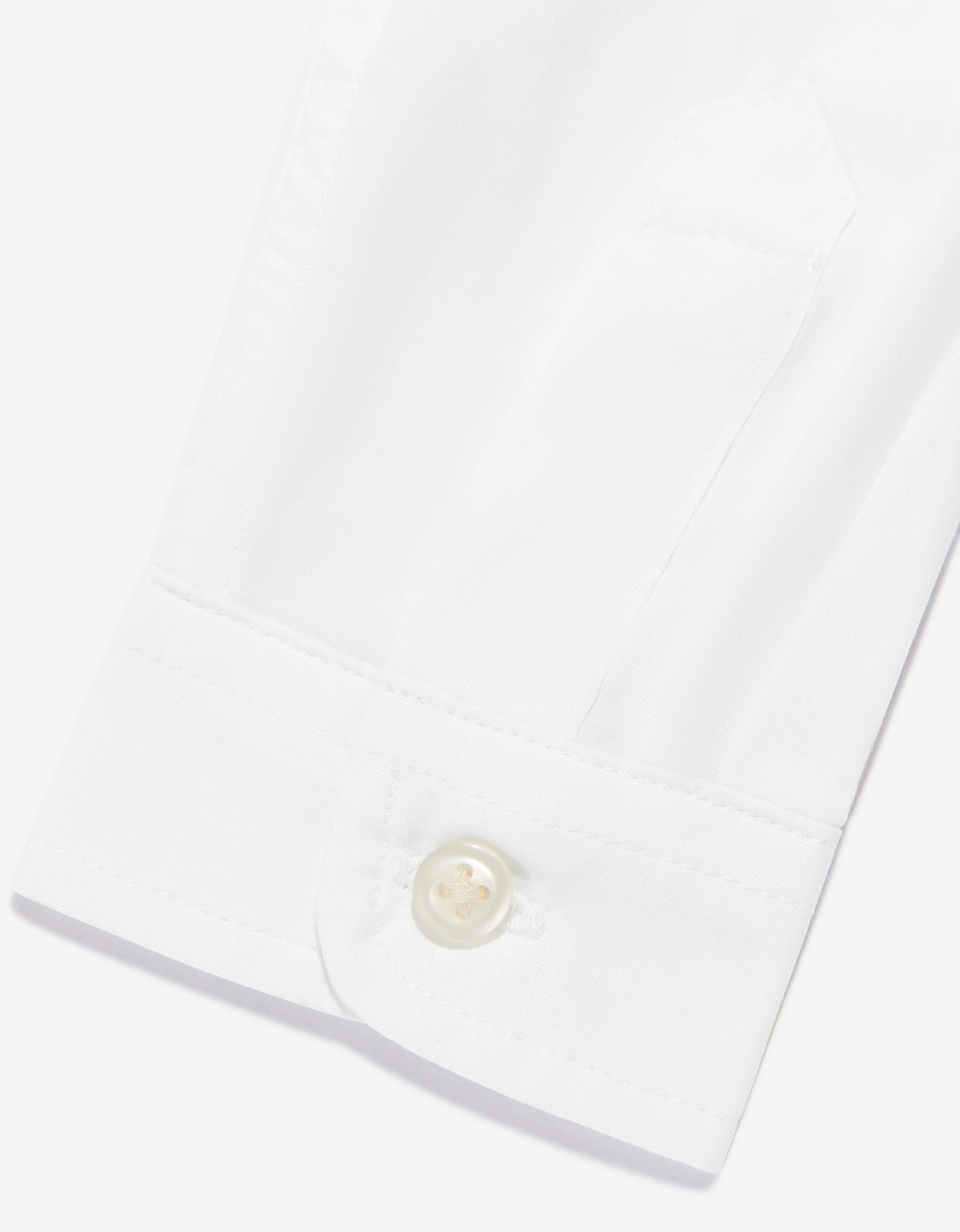 Ralph Lauren Baby Boys Poplin Logo Shirt in White