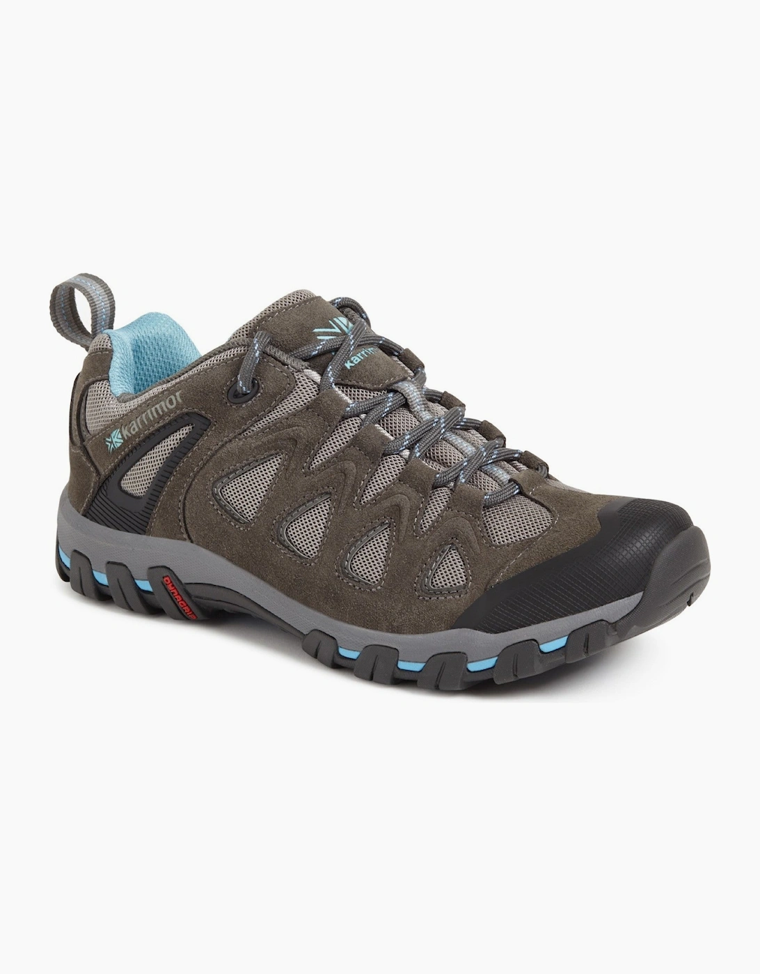 Karrimor Womens Supa 5 Suede Walking Shoes, 2 of 1