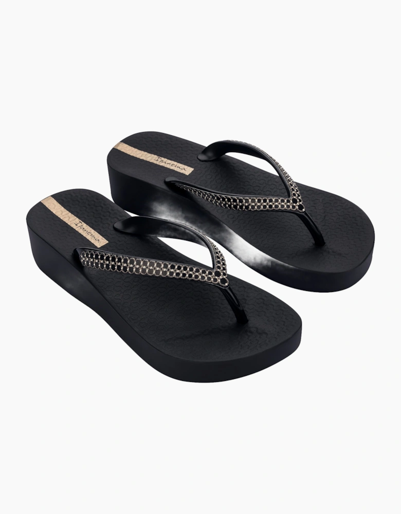 Ipanema Womens Mesh XI Plat Fem Flip Flops