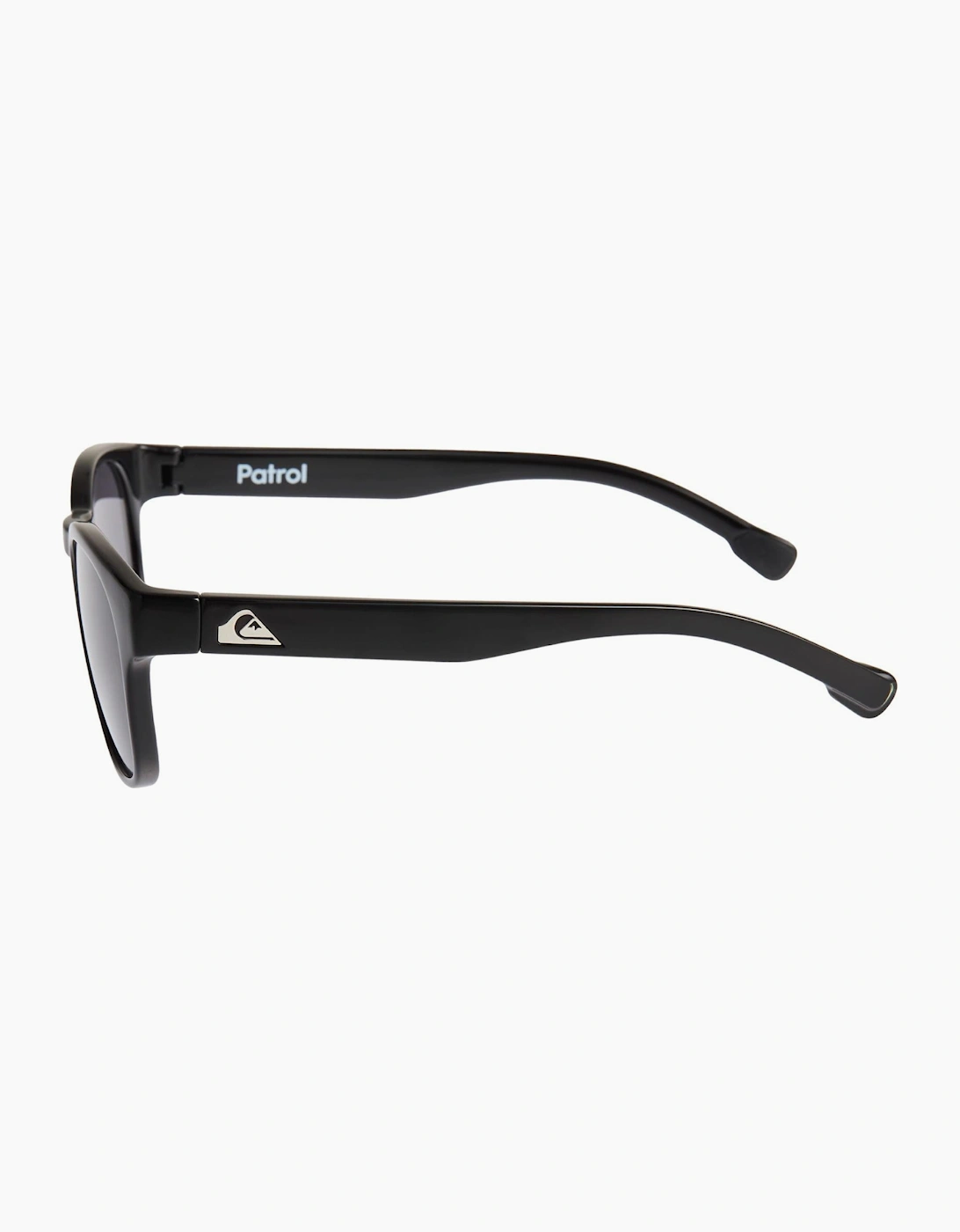 Quiksilver Mens Patrol Sunglasses - Shiny Black/Grey