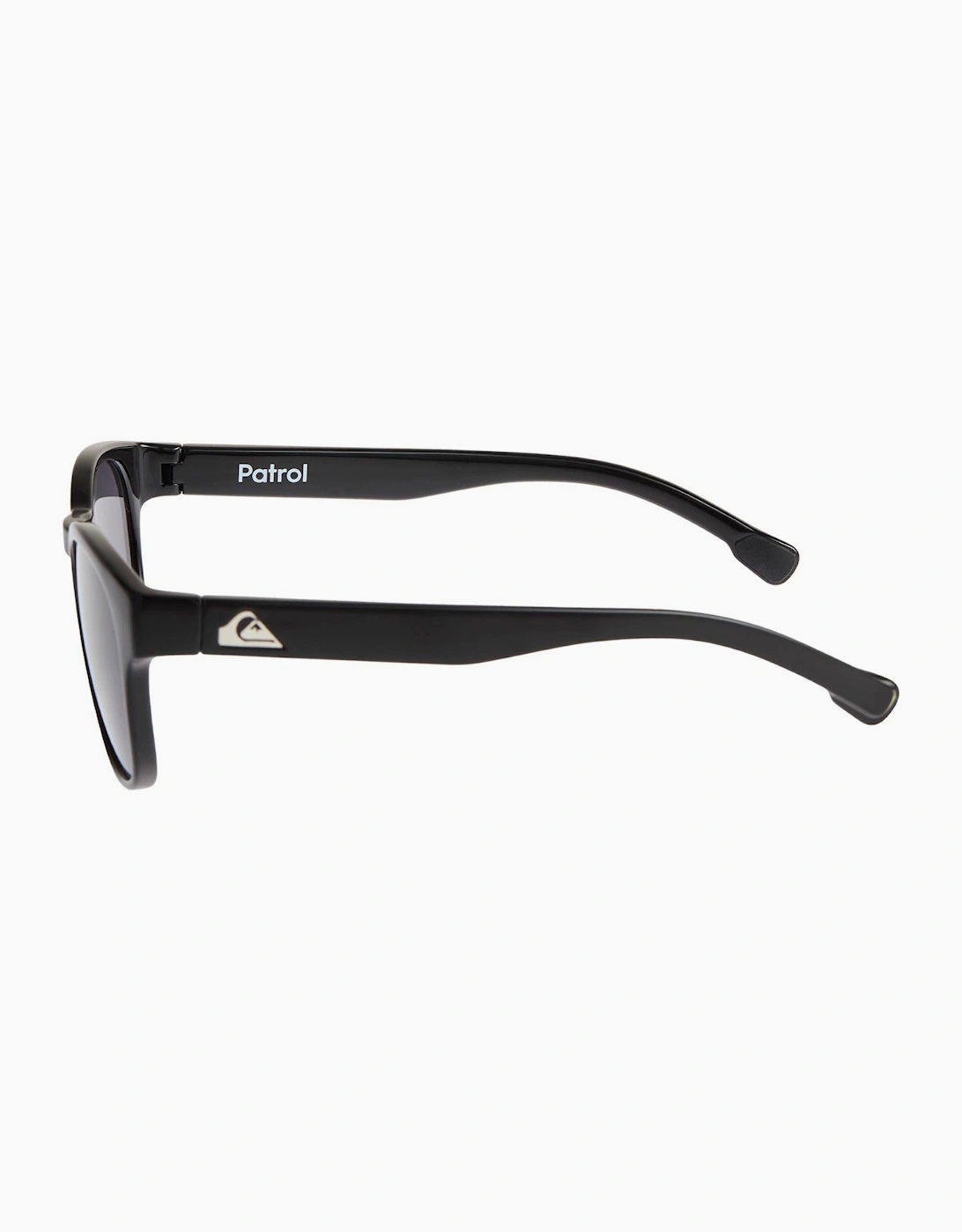 Quiksilver Mens Patrol Sunglasses - Shiny Black/Grey