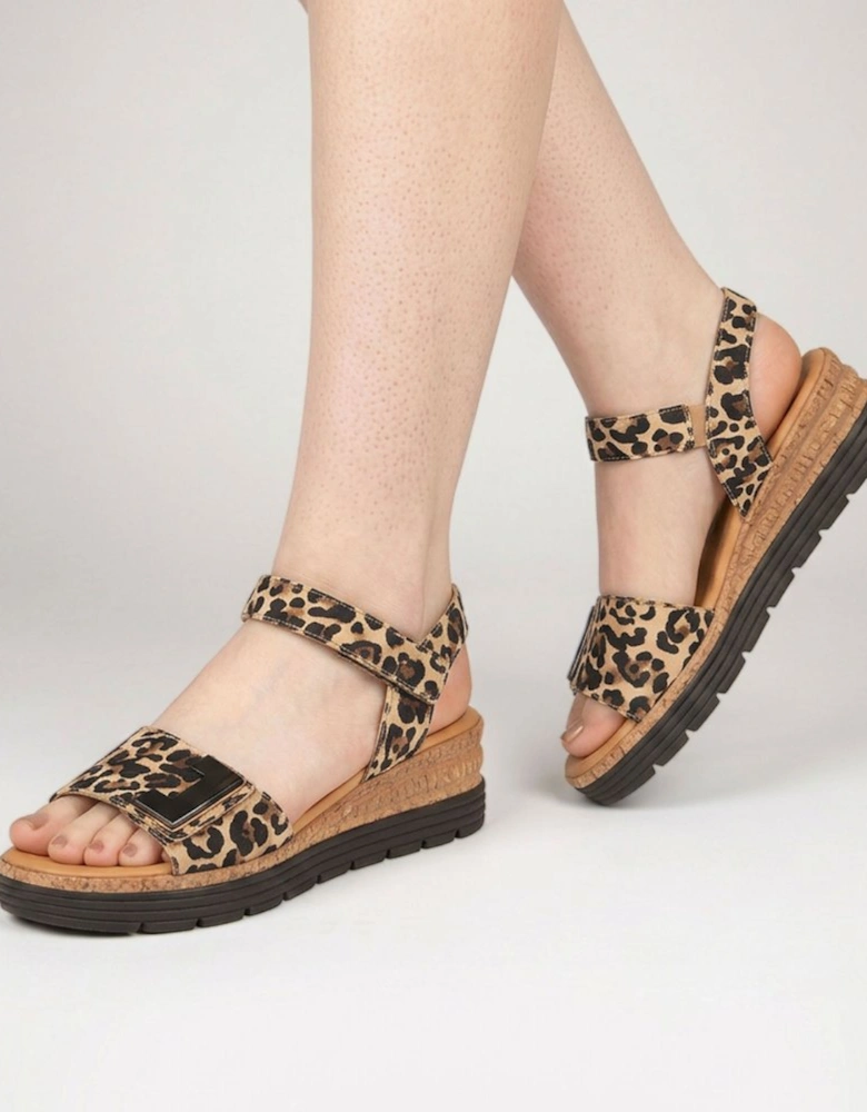 Shout Womens Wedge Heel Sandals