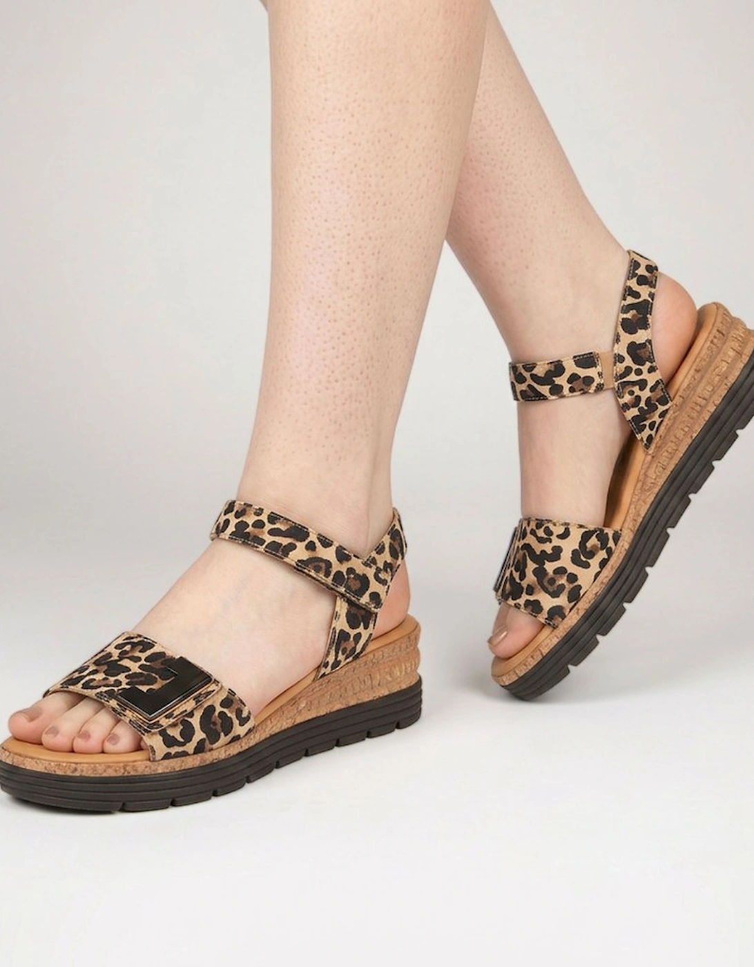 Shout Womens Wedge Heel Sandals