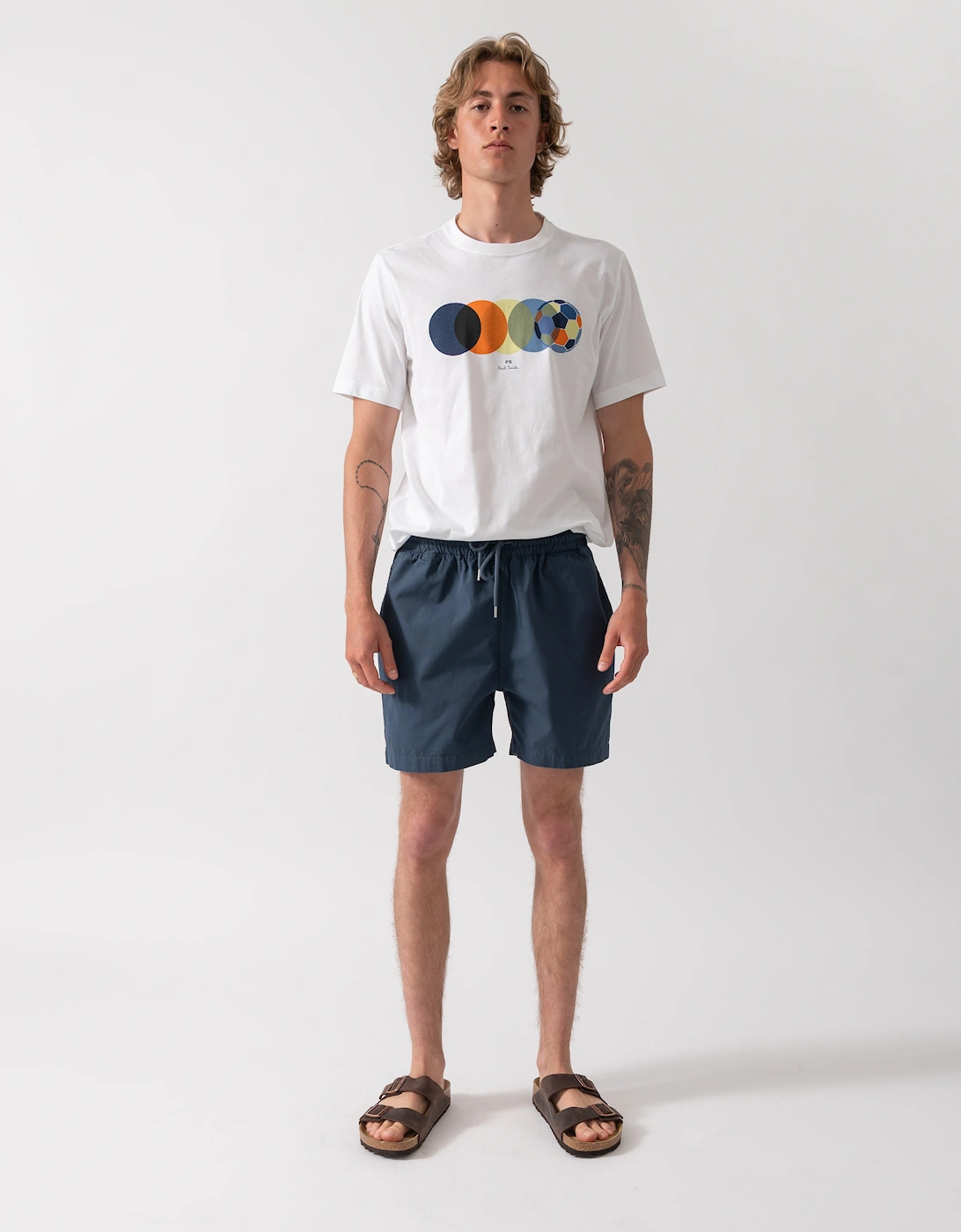 Colorful Standard Organic Twill Shorts - Petrol Blue