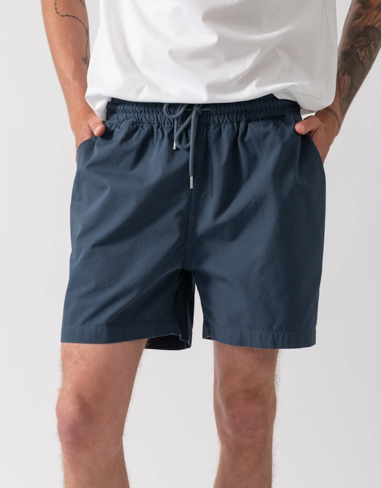Colorful Standard Organic Twill Shorts - Petrol Blue