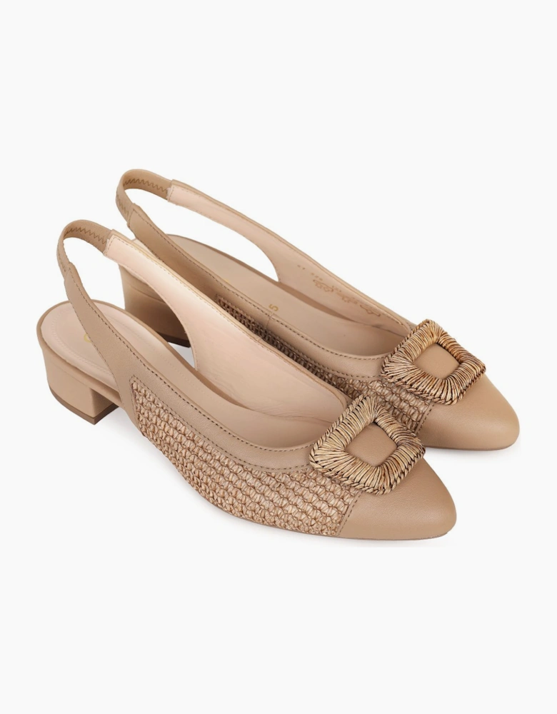 Maddy Womens Slingback Court Shoes