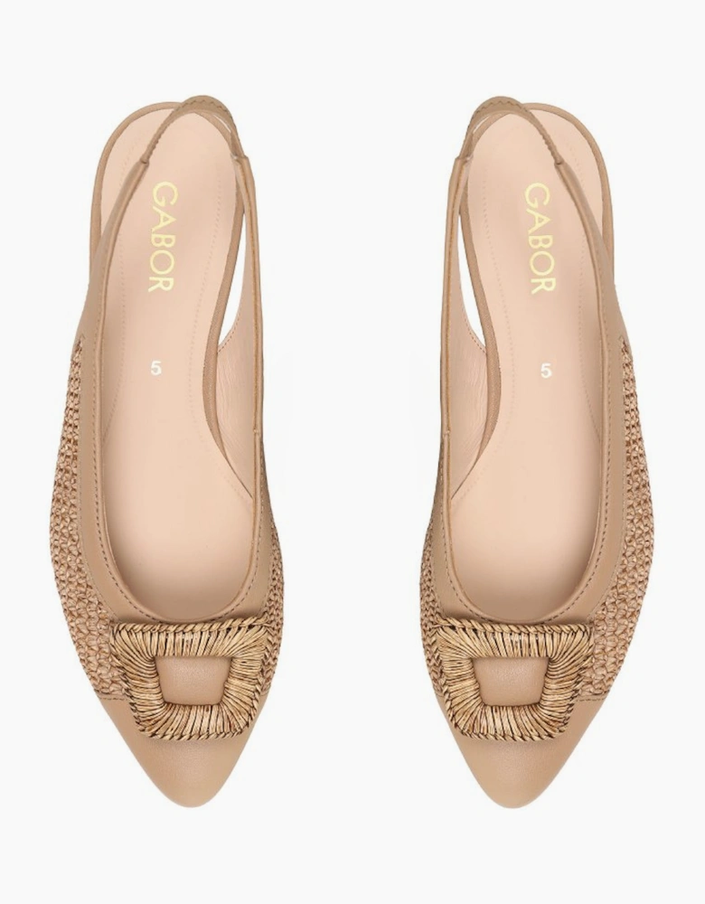 Maddy Womens Slingback Court Shoes
