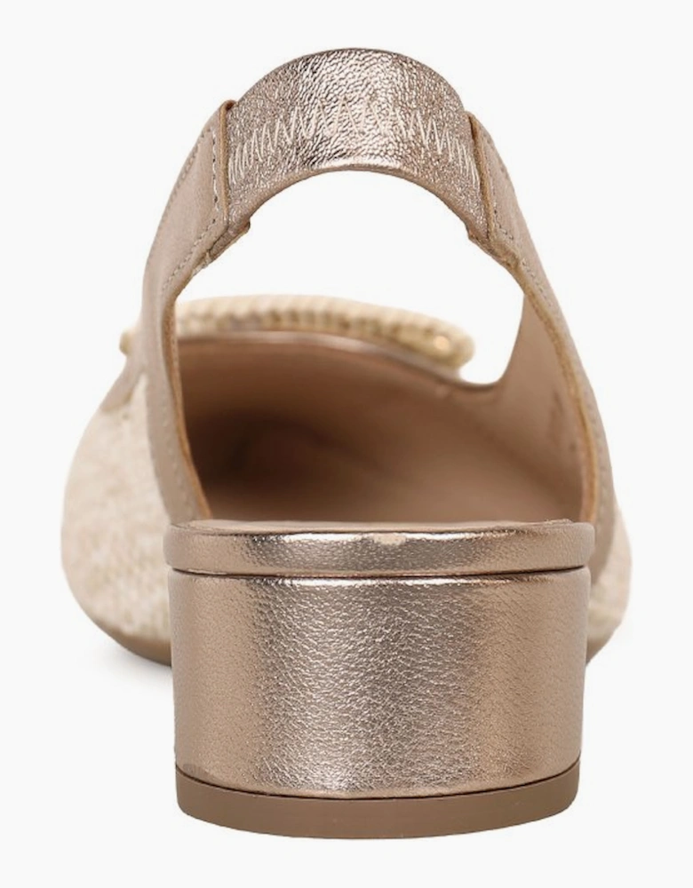 Maddy Womens Slingback Court Shoes