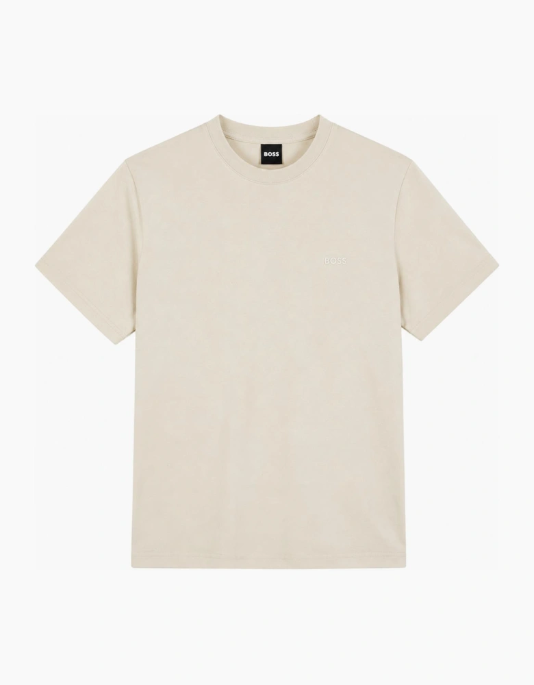 BOSS Pique Taddy T-Shirt Light Beige
