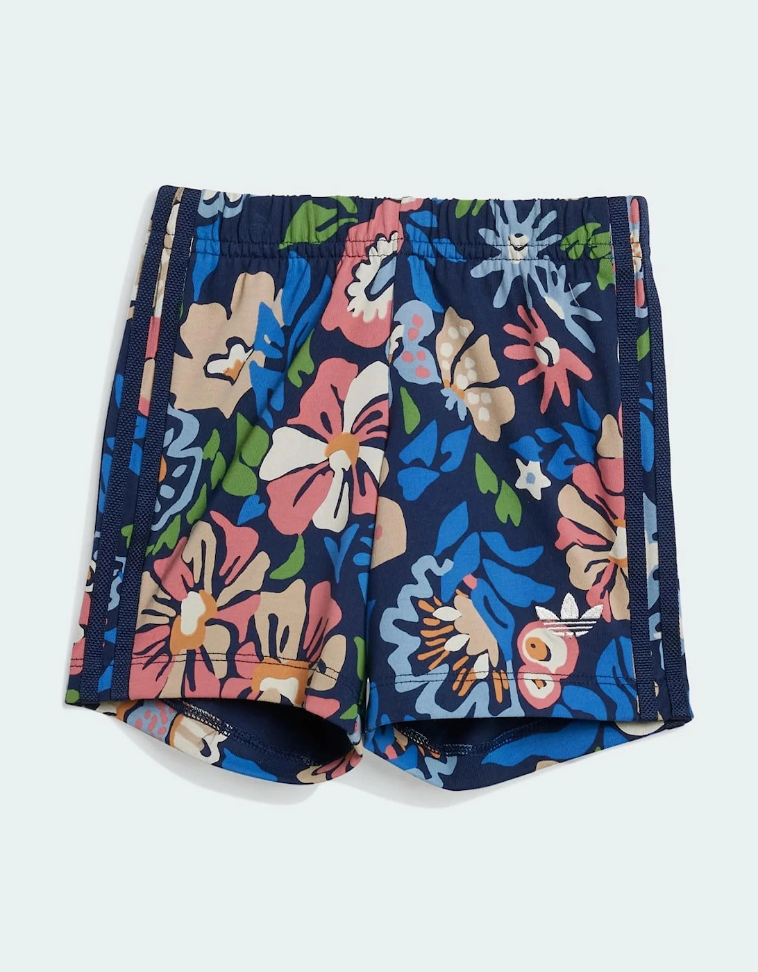 Adidas Originals Girls Short & T-Shirt Set Blue