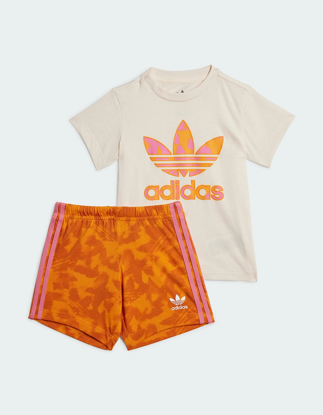 Adidas Originals Girls All Over Print Short Set