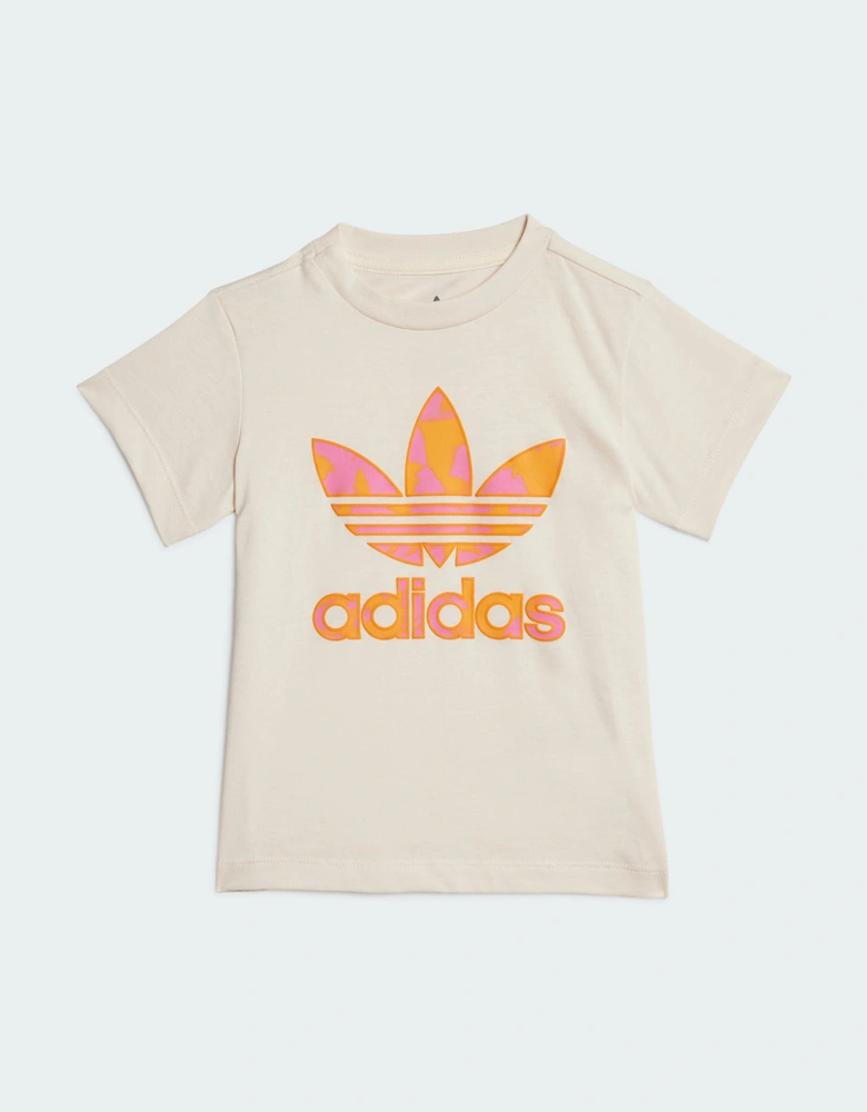 Adidas Originals Girls All Over Print Short Set
