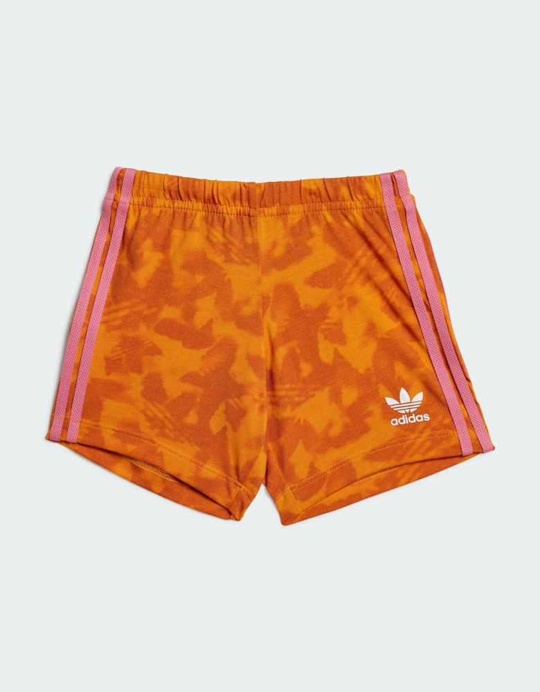 Adidas Originals Girls All Over Print Short Set