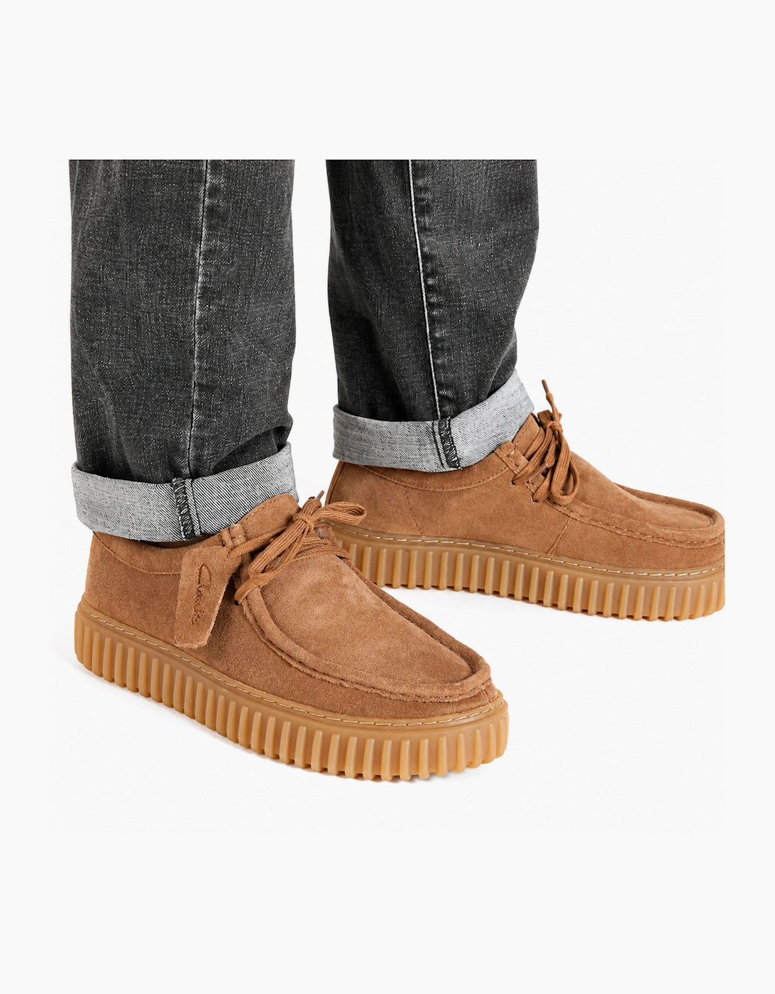 Clarks Originals Torhill Lo Suede Shoes Cola