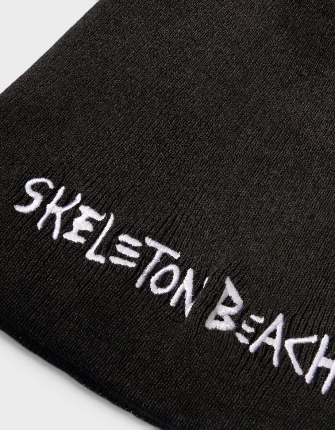Skeleton Beach Beanie Black