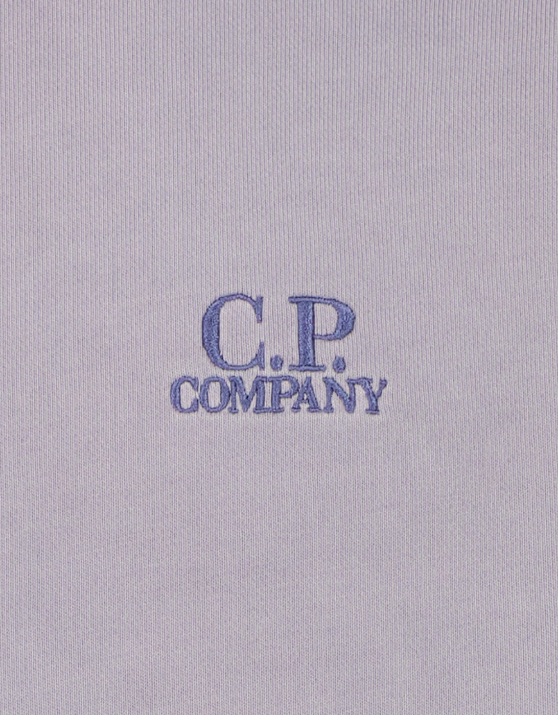 Diagonal Fleece Resist Dyed Logo Sweatshirt