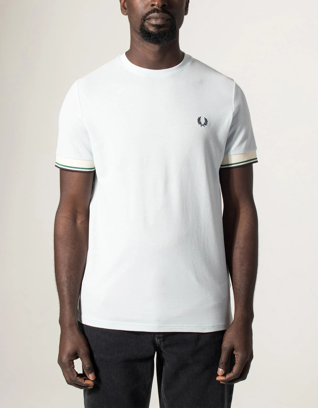 Regular Fit Twin Tipped Cuff T-Shirt