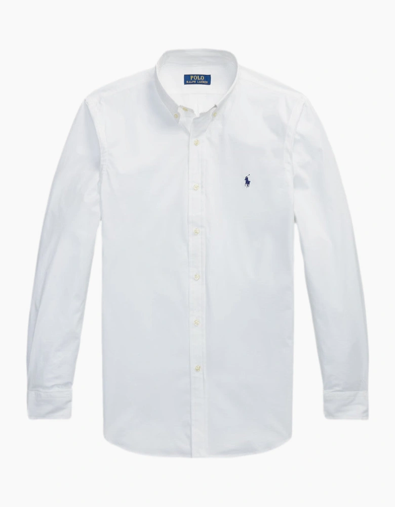 Polo Ralph Lauren LS Bistrch Poplin Shirt 002 White