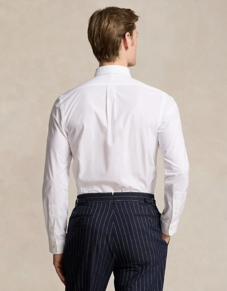 Polo Ralph Lauren LS Bistrch Poplin Shirt 002 White