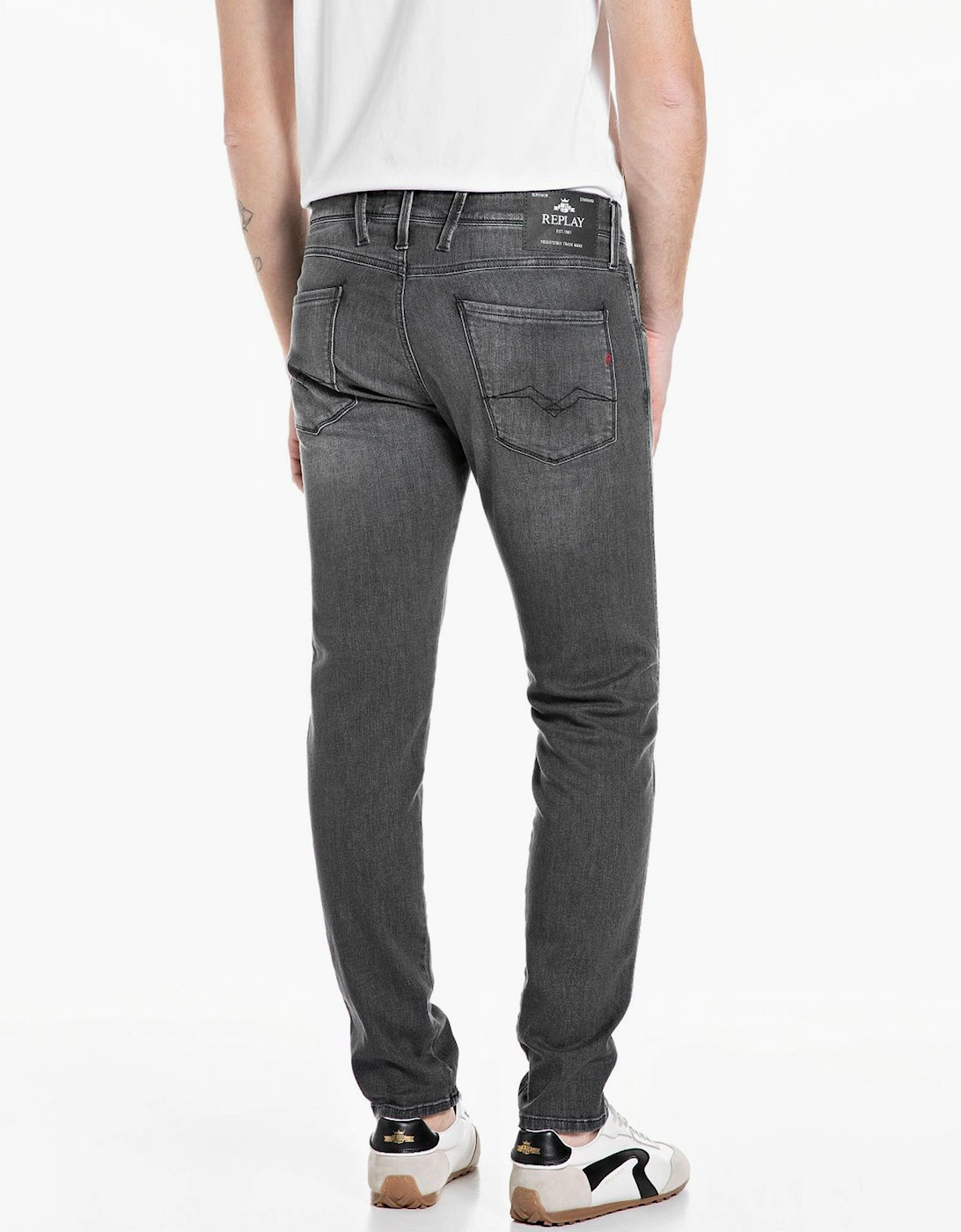 Replay Anbass Slim Jean Dark Grey