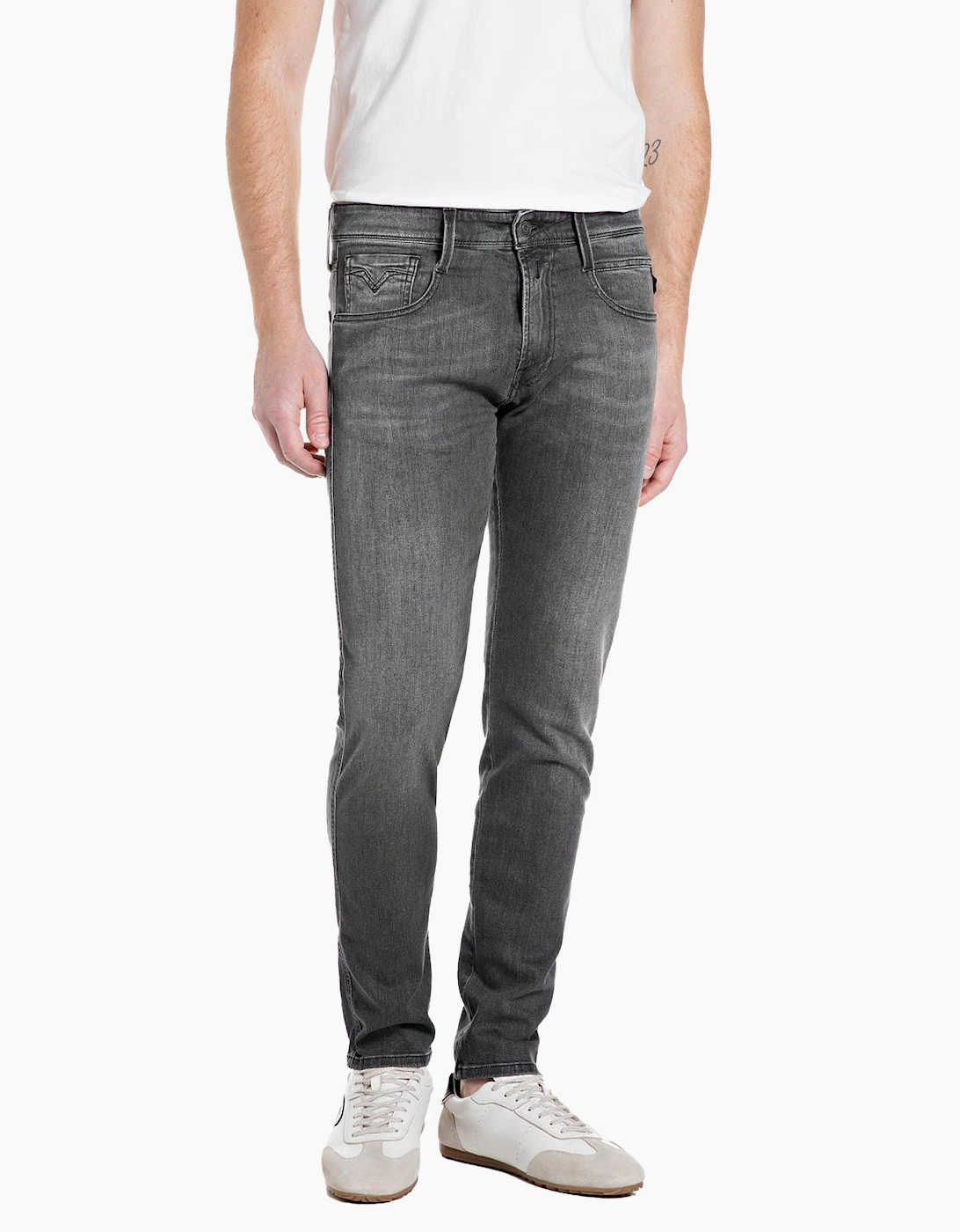 Replay Anbass Slim Jean Dark Grey