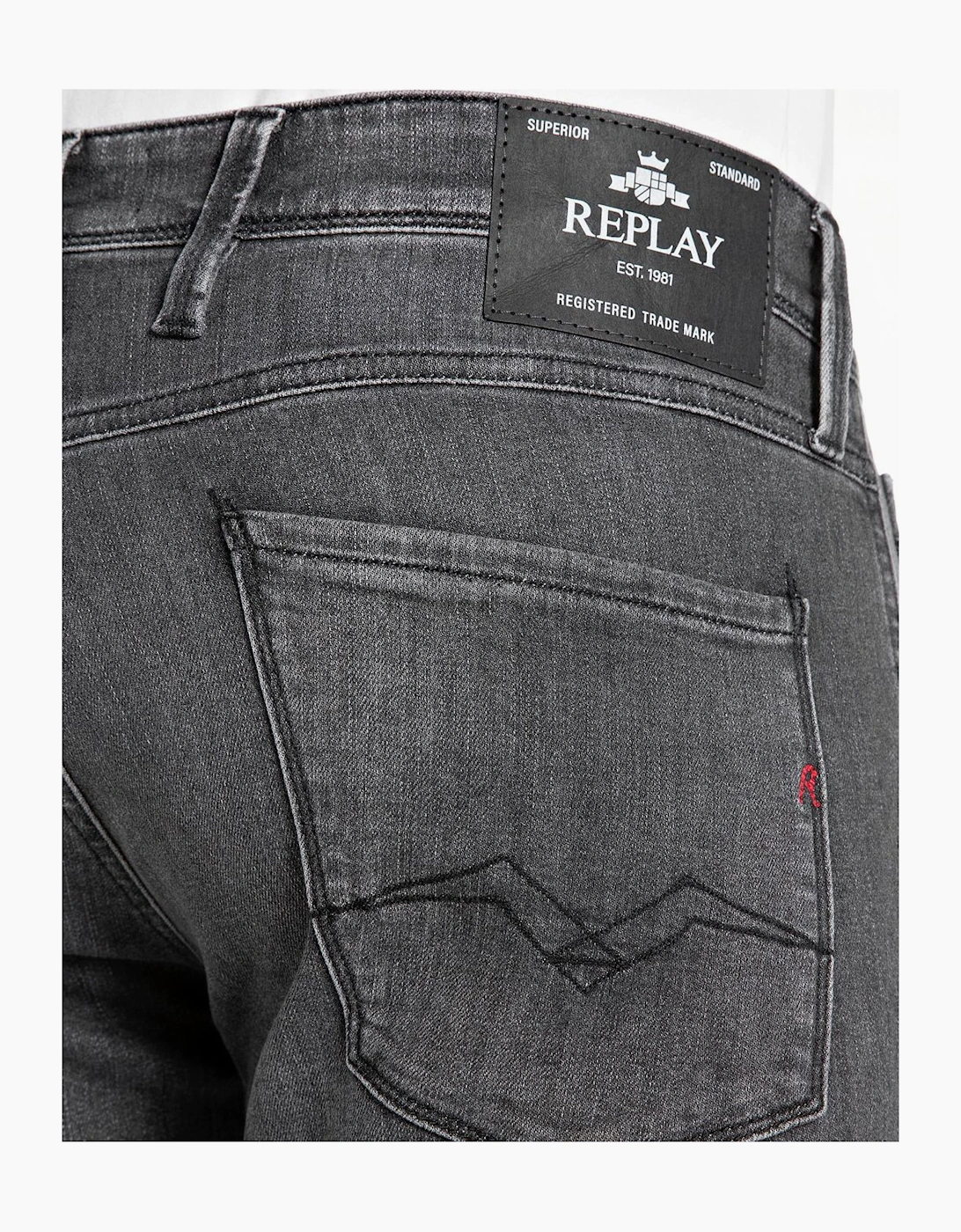 Replay Anbass Slim Jean Dark Grey